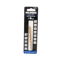 Изображение сверло по металлу hilberg 6,0*93(57)мм,cobalt 5 %, top, co060  /125 шт