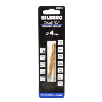 Изображение сверло по металлу hilberg 4,0*75(43)мм (2шт) hilberg cobalt 5% top, co040