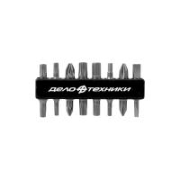 Изображение набор бит дт 8 пр. (sl3×sl5; ph1×ph2; pz1×pz2; h2,5×h3; h4×h5; t10×t15; t20×t25; t27×t30) 