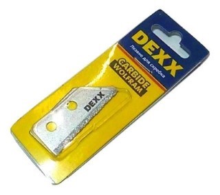 Изображение лезвие сменное для скребка с карбидным напылением dexx
