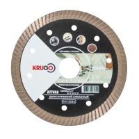 Изображение диск алмазный krugo турбо 125*1,4*22,23*10мм по керамике для ушм -zzz-