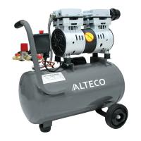 Изображение безмасляный компрессор 24l alteco aco-24 standard 0.75 квт 