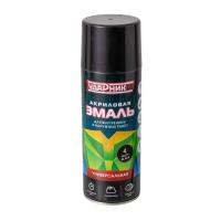 Изображение краска - спрей №4 /400ml*12pcs*300g/ ударник " matt black"(черный-матовый) /12 шт