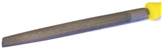 Изображение напильник hobbi полукруглый, пласт. рукоятка, 200 мм №2 1/10