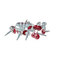 Изображение саморез с прессшайбой 4,2*19, сверло красный ral3005 (1000) -zzz- 