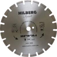Изображение диск алмазный trio-diamond отрезной hilberg hard materials лазер асфальт 350*25,4*12 hm308  акция !