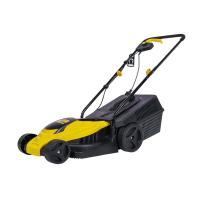 Изображение газонокосилка электрическая champion em3110 (1 квт пласт.травосб. 30л ширина 320мм 20-60мм, 6,8кг)