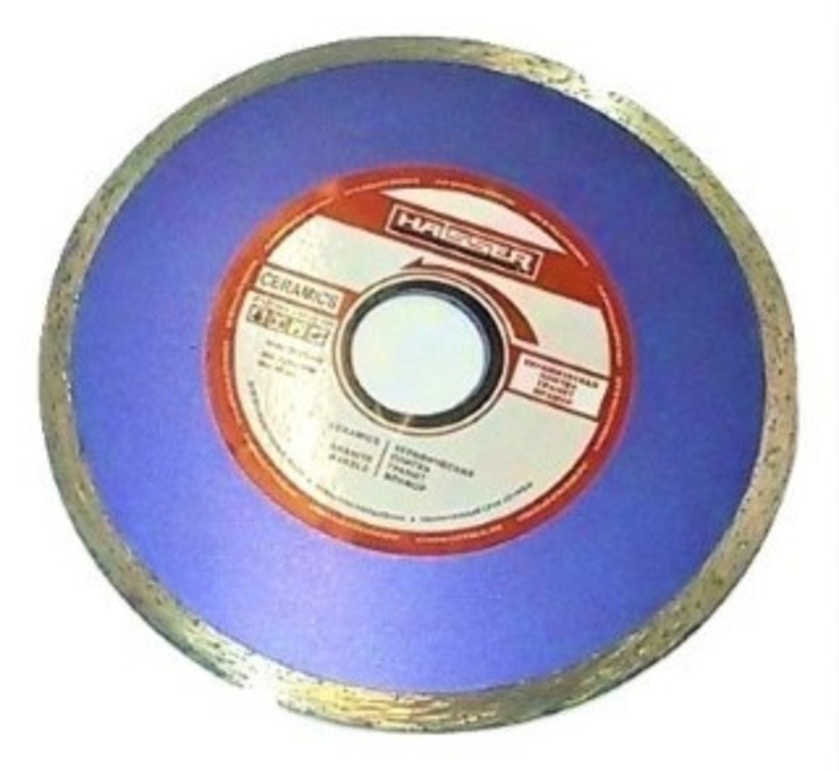 Изображение диск алмазный haisser по керамике continuous rim 115*22,2 мм/сухой рез  акция !