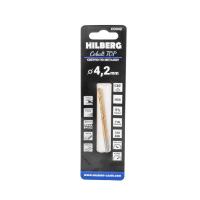 Изображение сверло по металлу hilberg 4,2*75(43)мм,cobalt 5 %, top, co042