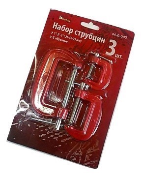 Изображение набор струбцин 3 пр.hobbi 1/12 -zzz-