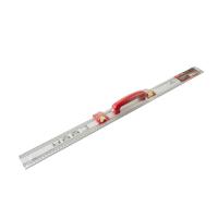 Изображение линейка разметочная (железная) 0,8 м vertextools (вертекс)profi,ручка-abs,скользящие блоки с колбами