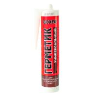Изображение герметик силикон "boxer" прозрач. 260 ml, 300 гр. универсальный / 24