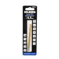 Изображение сверло по металлу hilberg 6,5*101(63)мм,cobalt 5 %, top, co065