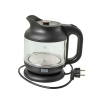 Изображение чайник homestar hs-1056 (1,2 л), стекло, пластик, черный