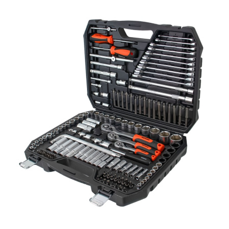 Изображение набор инструмента 1/2, 1/4, 3/8- 144 предм av steel av-011144  акция !