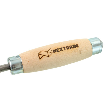 Изображение кельма nextrium "овал" печника 320*105мм усилен. дерев. ручка,метал.колпачок / 10 / 50
