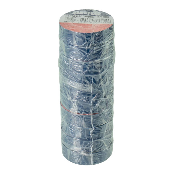 Изображение изолента abro 19мм*18,2м синий 10 /250