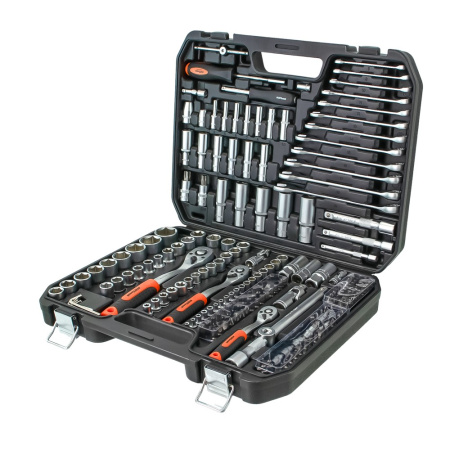 Изображение набор инструмента 1/2, 1/4, 3/8  - 219 предм av steel av-011219  акция !