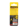 Изображение щетка для дрели stayer maxclean  кисть, мягкая стальная латунированная проволока 0,3мм, 17мм,