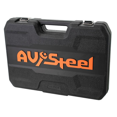 Изображение набор инструмента 1/2, 1/4 - 147 предм av steel av-011147  акция !