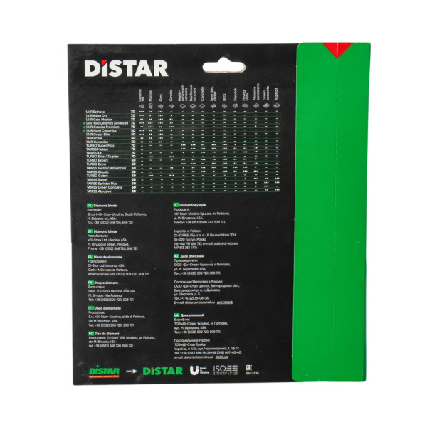 Изображение диск алмазный distar classik (232)230*2,4*22,2 мм  акция !