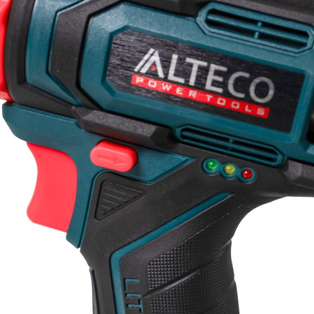 Изображение аккумуляторная дрель шуруповёрт, ударная alteco cid 21-35 21 в