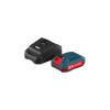 Изображение аккумулятор + зарядное устройство alteco kit (bcd 21-40 li / bc 21-40 qf) набор