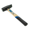 Изображение молоток слесарный с деревянной рукояткой vertextools (вертекс) 1000 гр, кв.б. 