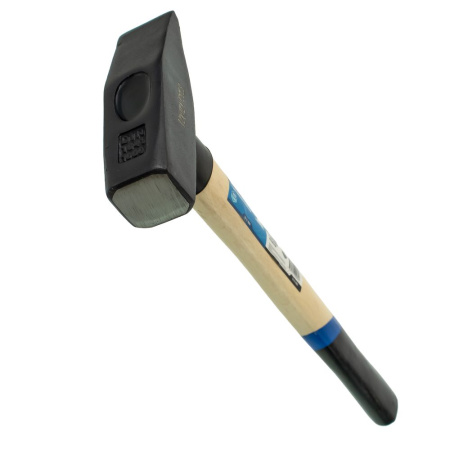 Изображение молоток слесарный с деревянной рукояткой vertextools (вертекс) 1000 гр, кв.б. 