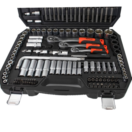 Изображение набор инструмента 1/2, 1/4, 3/8- 144 предм av steel av-011144  акция !