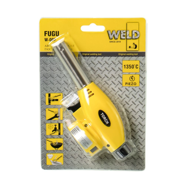 Изображение горелка на газовый балончик weld fugu w-007