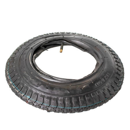 Изображение комплект покрышка+камера 3,25/3,00-8 nylon