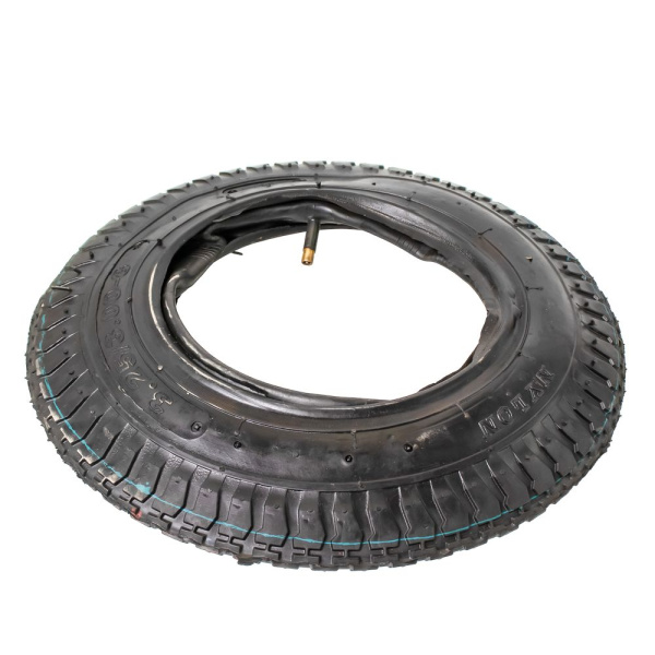 Изображение комплект покрышка+камера 3,25/3,00-8 nylon