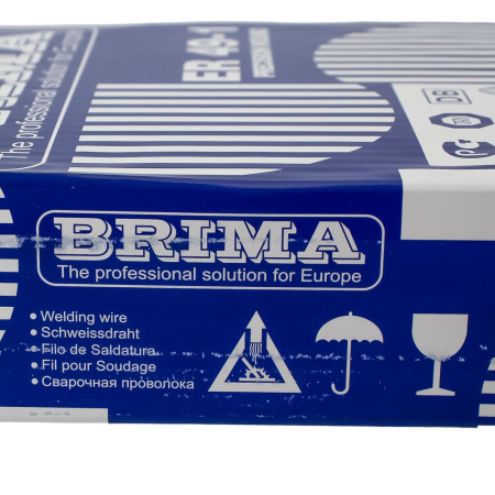 Изображение проволока сварочная er49-1 (cb-08г2с) 0,8мм 5кг brima