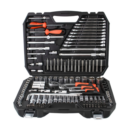Изображение набор инструмента 1/2, 1/4, 3/8- 144 предм av steel av-011144  акция !