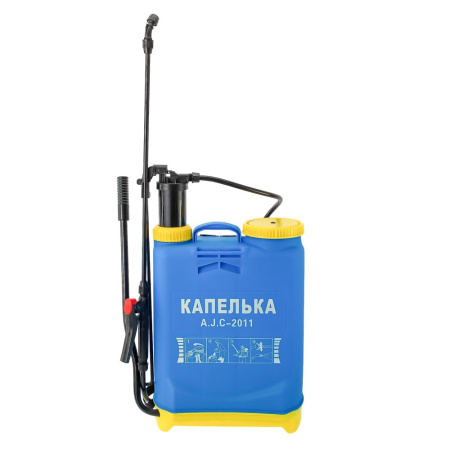 Изображение опрыскиватель капелька 16 л ранцевый в коробке. 3ws-16е6