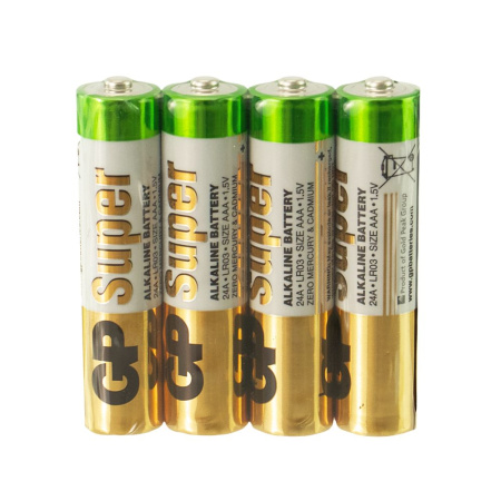 Изображение батарейка gp lr3 шринк 24ars-2sb4 aaa 4/96 (мизинч.)