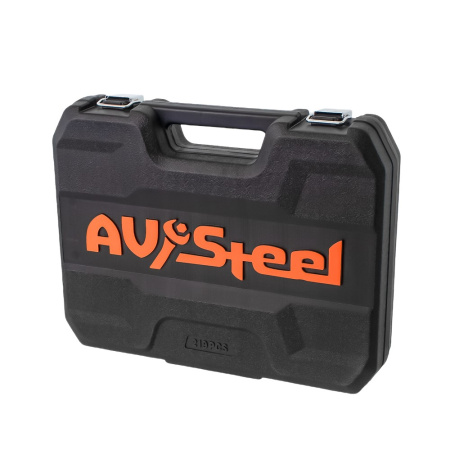 Изображение набор инструмента 1/2, 1/4, 3/8  - 219 предм av steel av-011219  акция !