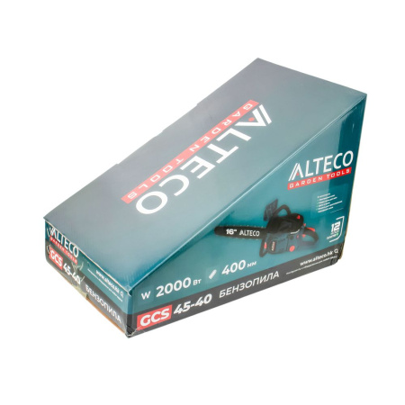 Изображение бензопила gcs 45-40 alteco 64 зв. (2,0квт, 45 см³, 6,14 кг) 