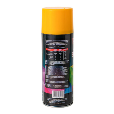 Изображение краска - спрей №31 /400ml*12pcs*300g/ ударник "(deep-yellow") (темно-желтый) /12 шт