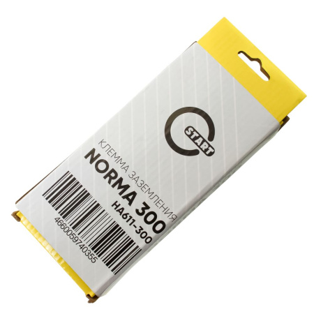 Изображение клемма заземления start norma 300a  ha611-300