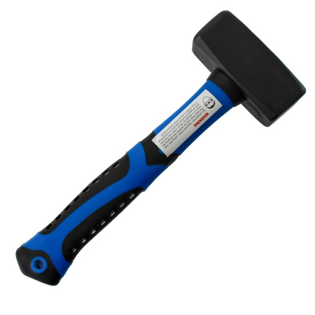 Изображение кувалда с фиберглассовой ручкой vertextools (вертекс) 1000г