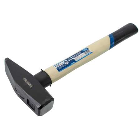 Изображение молоток слесарный с деревянной рукояткой vertextools (вертекс) 1000 гр, кв.б. 