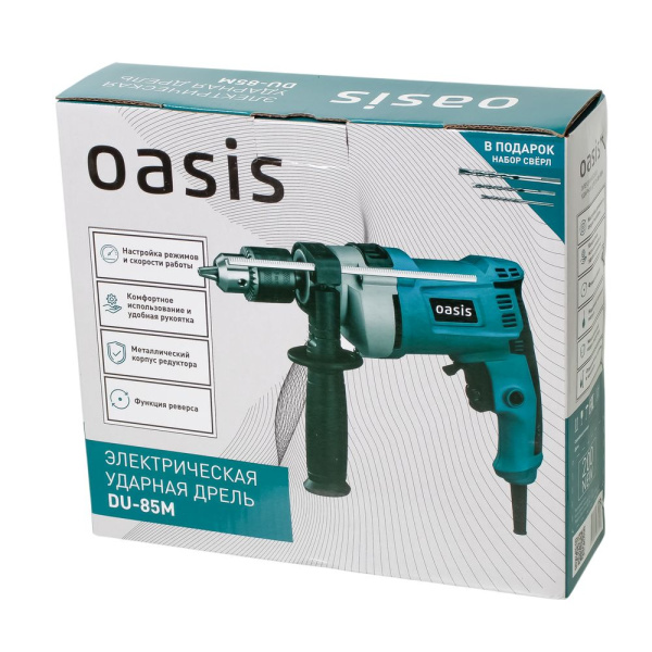 Изображение дрель ударная du-85м new oasis
