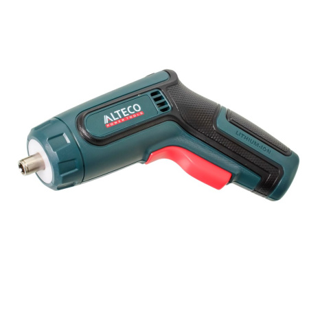Изображение аккумуляторная отвертка угловая alteco csd 4v, 4 в / 5 н·м / 2 а·ч