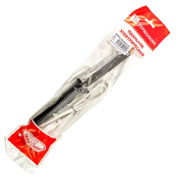 Изображение электропаяльник "термолюкс" 40 вт 315°с деревянная ручка  