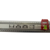Изображение линейка разметочная (железная) 0,8 м vertextools (вертекс)profi,ручка-abs,скользящие блоки с колбами
