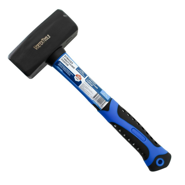 Изображение кувалда с фиберглассовой ручкой vertextools (вертекс) 1500г