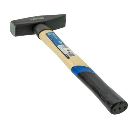Изображение молоток слесарный с деревянной рукояткой vertextools (вертекс) 500 гр, кв.б. 36 / 6