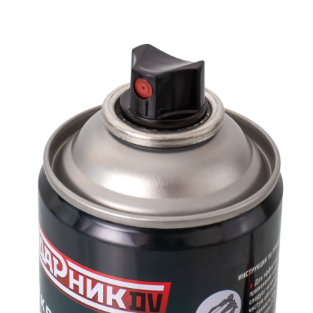 Изображение краска - спрей №4 /400ml*12pcs*300g/ ударник " matt black"(черный-матовый) /12 шт